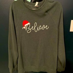 Bella Canvas, Believe sweatshirt